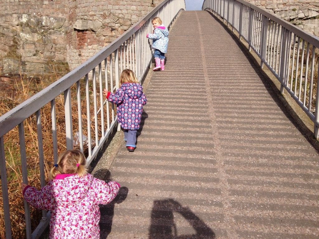 Mini Travellers - Beeston Castle, Cheshire Mini Travellers - Beeston Castle, Cheshire