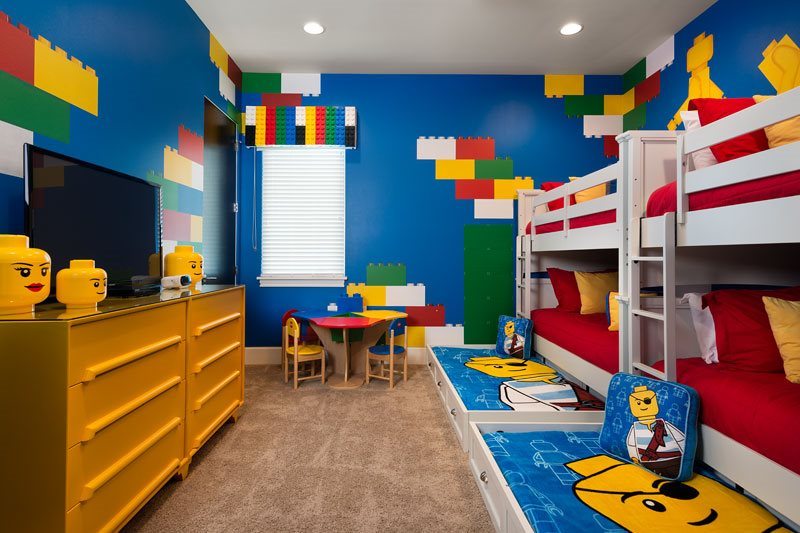 Reunion Resort 594's Lego bedroom