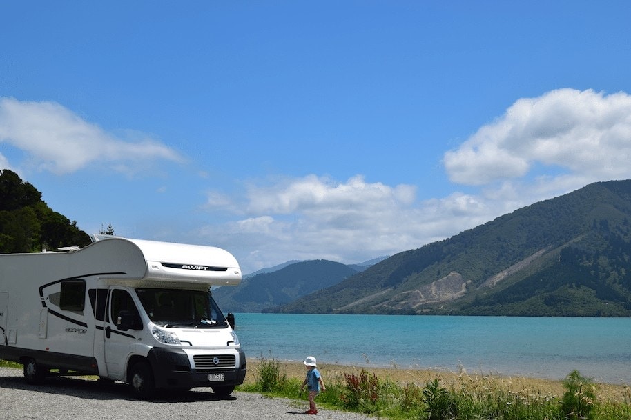 Motorhome in New Zealand