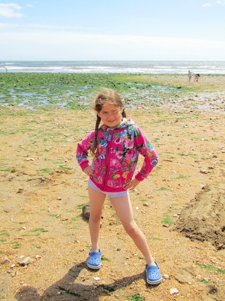 Family Day Out to Charmouth Beach