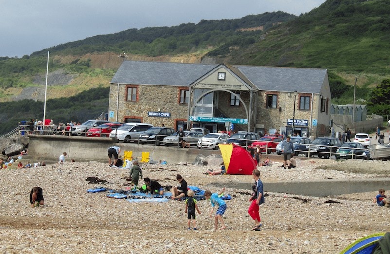 Family Day Out to Charmouth Beach
