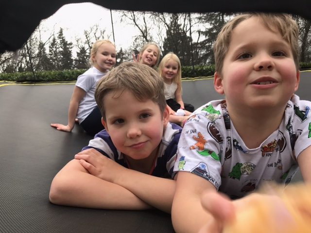 Kids playing together on our Christmas at Crieff Hydro break