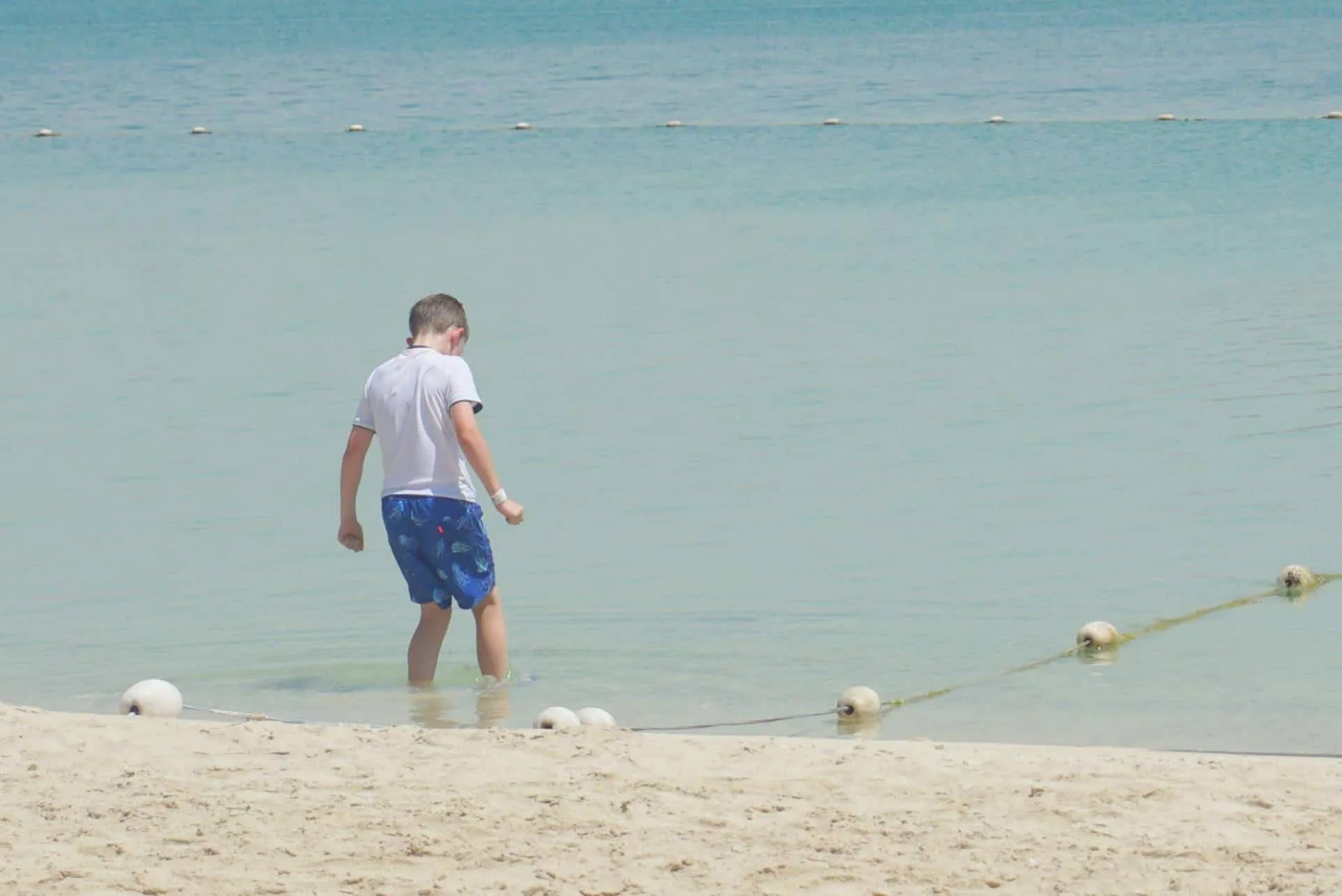 Family Day on the Beach at the Atlantis the Palm