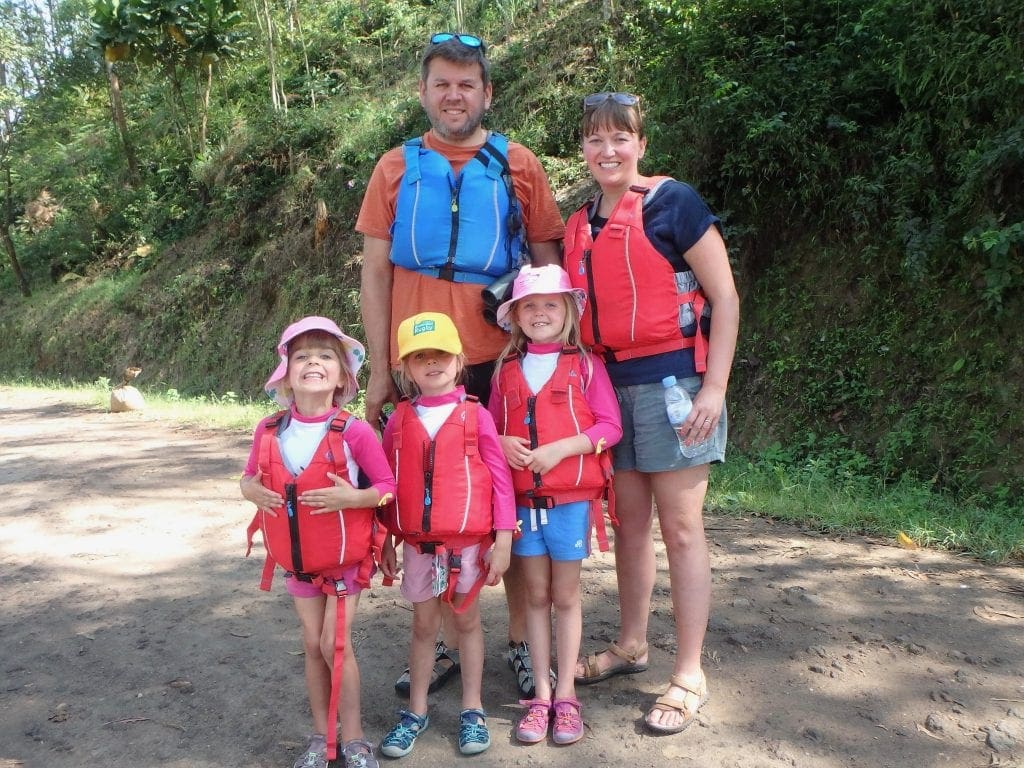 Canoeing with Kingfisher Journeys www.minitravellers.co.uk