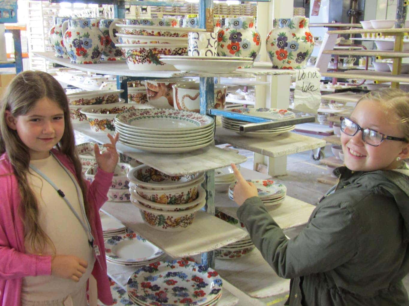 Emma Bridgewater Factory Tour with Kids www.minitravellers.co.uk