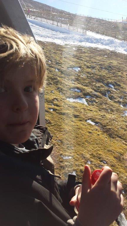 Exploring the sights of Aviemore at Christmas