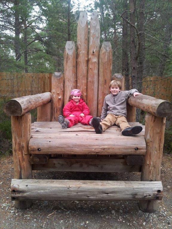 Family adventures at Aviemore at Christmas
