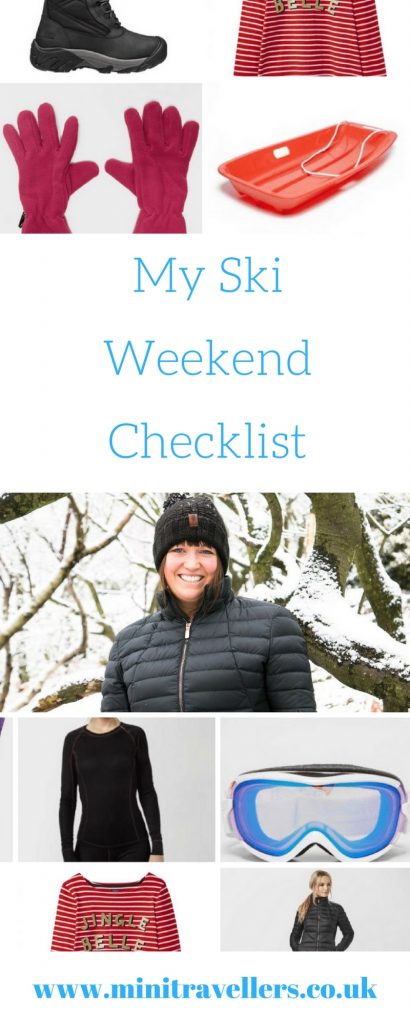 My Ski Weekend Checklist