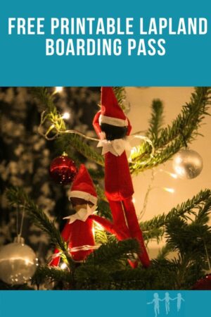 free printable Lapland Boarding Pass