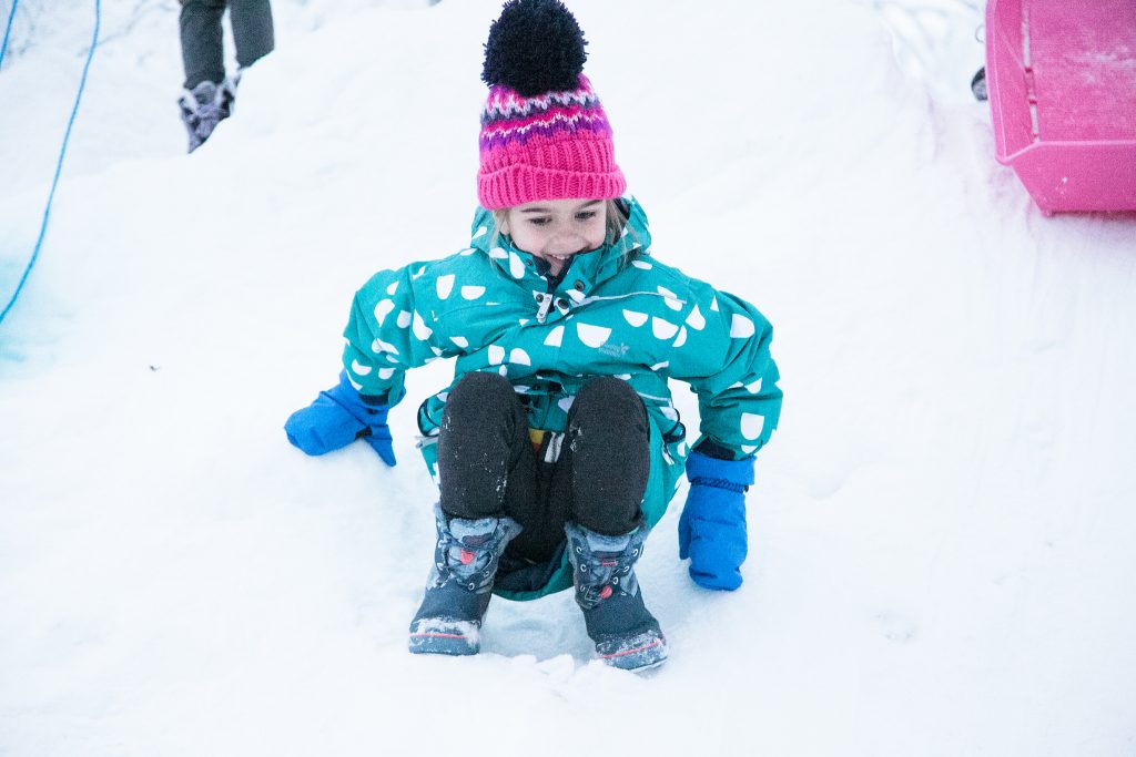 Santa's Lapland and our arrival at Saariselka Inn | Mini Travellers Family Travel
