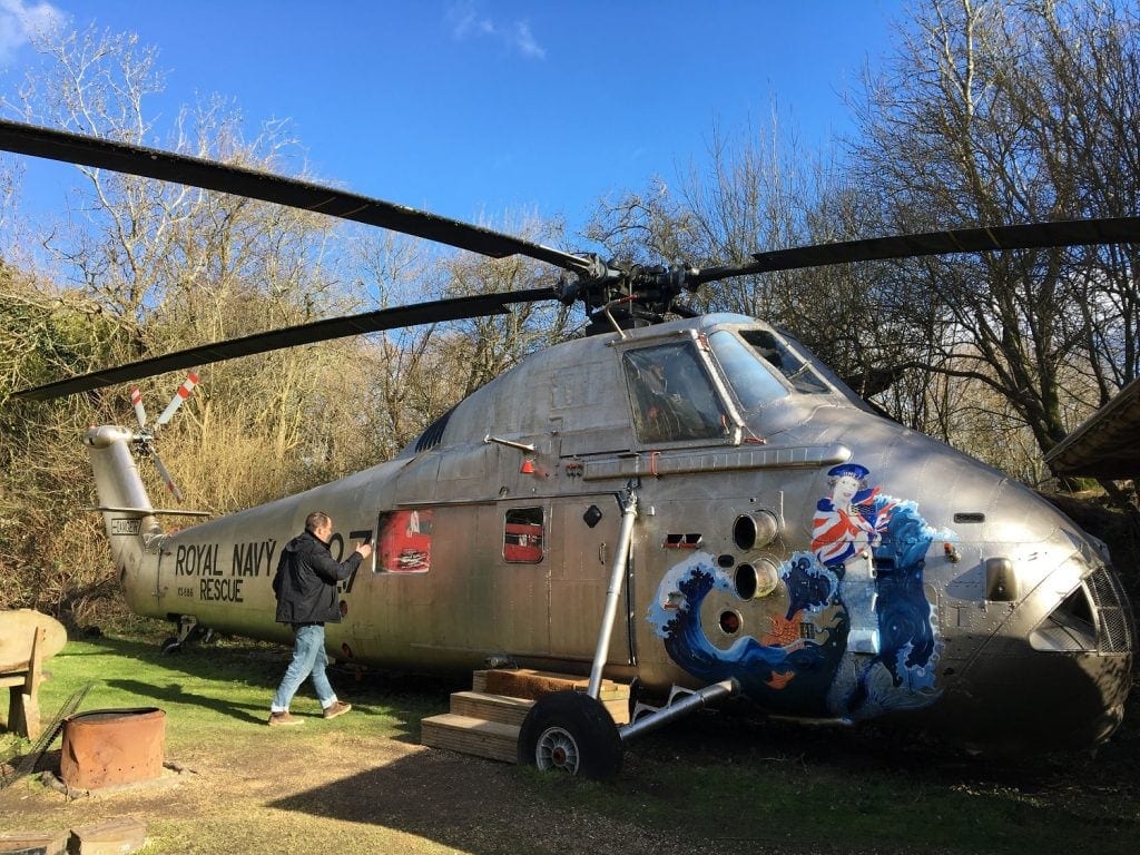 blackberry Wood holicopter