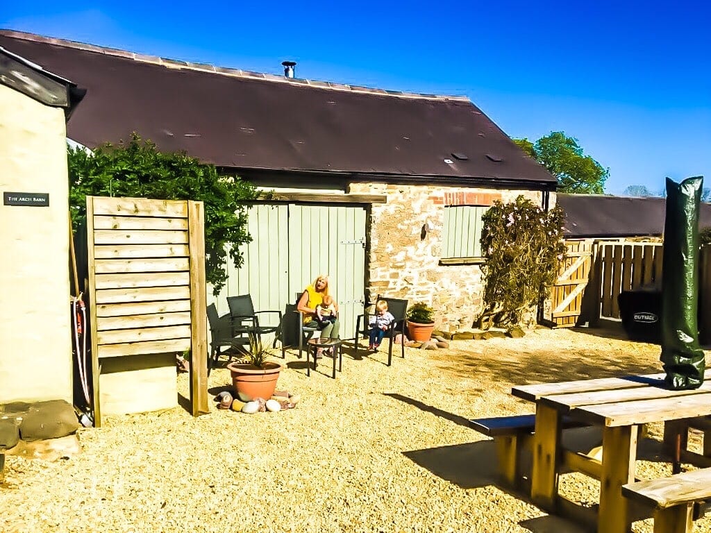 Arch Barn in Pembrokeshire Wales with Costal Cottages
