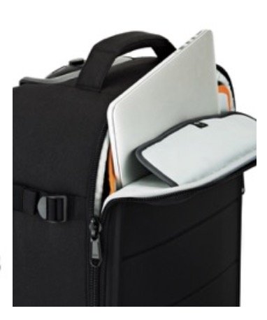 The Lowepro PhotoStream has easy laptop access