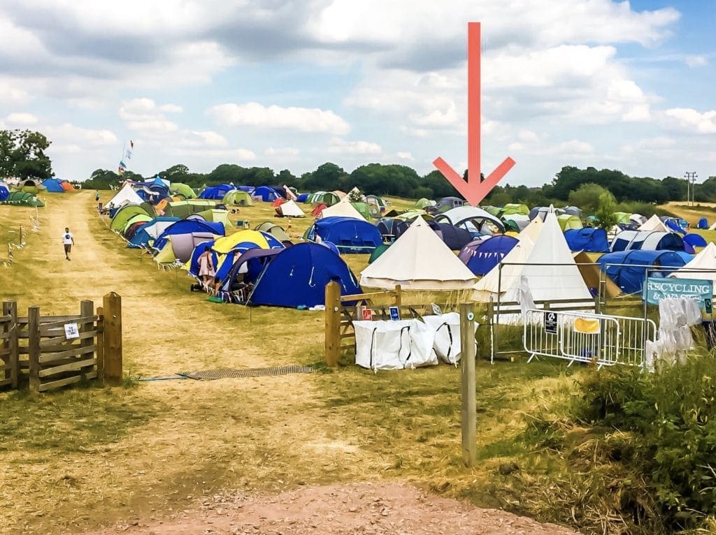 The Coleman Event Shelter FastPitch™ Shelter XL on site at a family friendly festival, as featured in my travel tips series