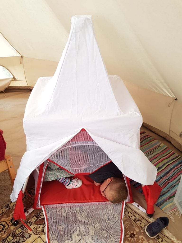 Review| Baby Hub Sleep Space | Travel Cot