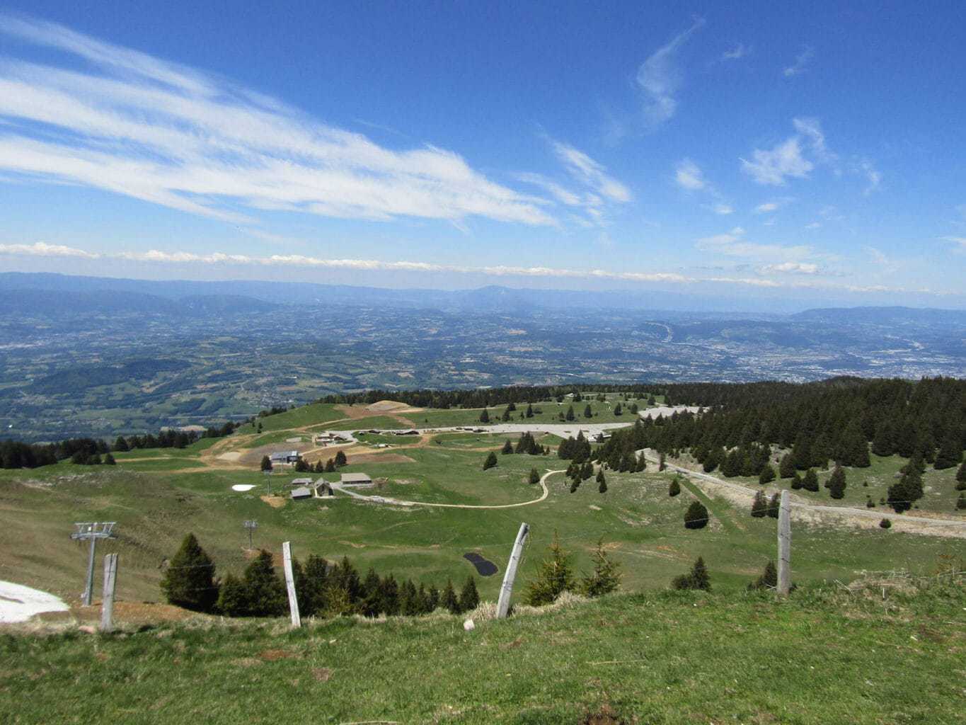 auflagen campingstuhl Hochlehner-Auflagen 6 Stk. Blau & Weiß Gestreift Stoff main image 0