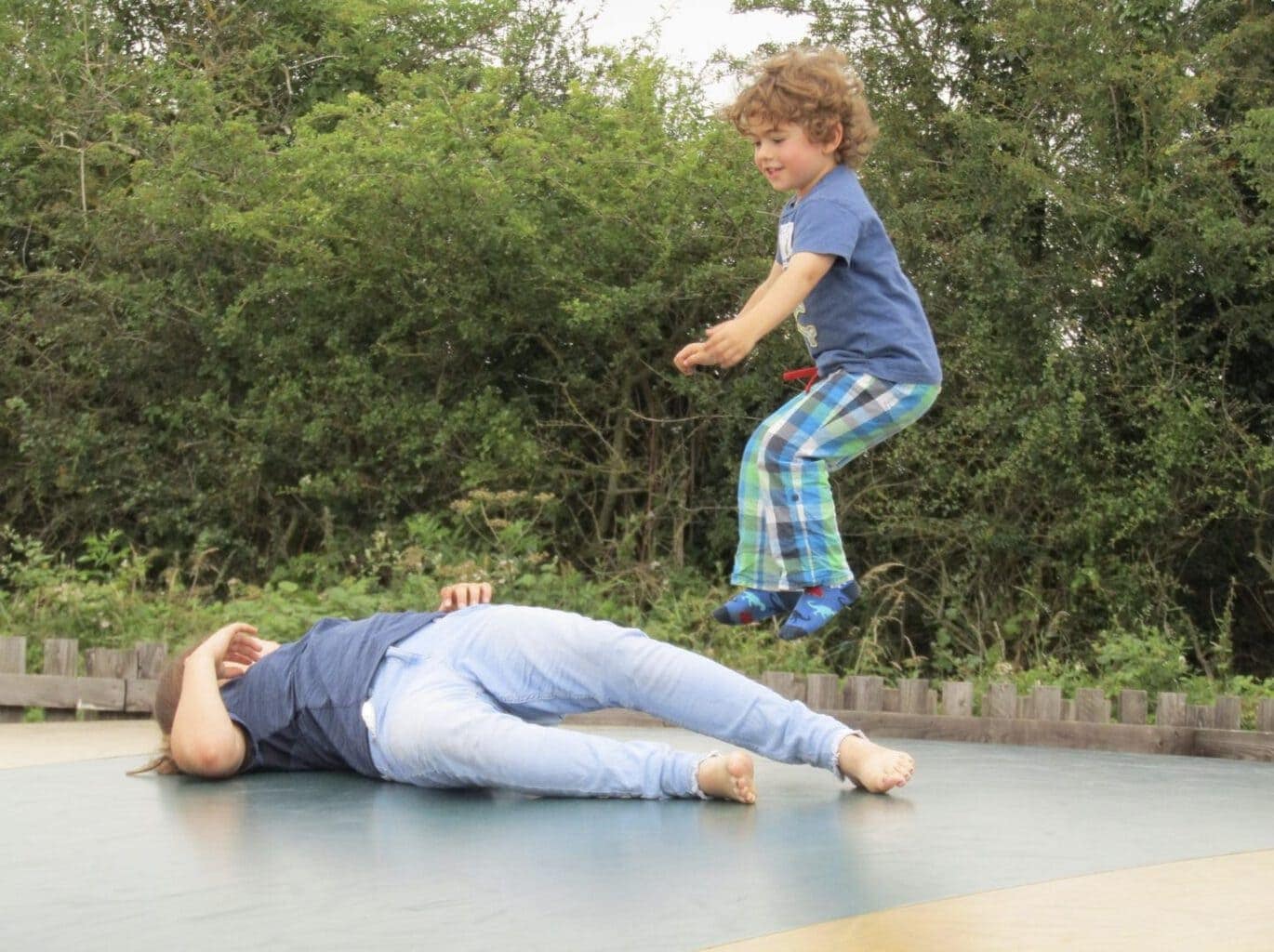 Moon Landing themed adventures at the National Forest Adventure Farm