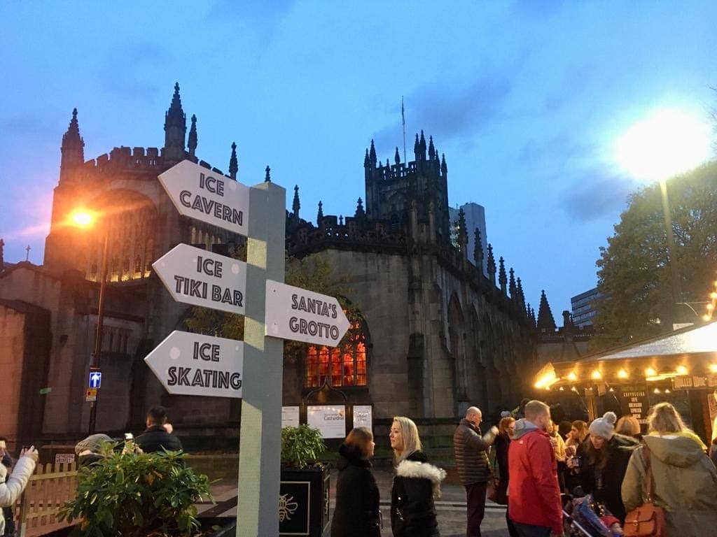 Is the Ice Skating rink at the Manchester Ice Village good fun?