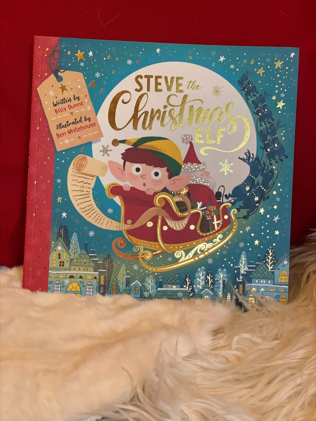 steve the Christmas Elf - Billy Dunne (author), Ben Whitehouse (illustrator), Buster Booksn (publisher)
