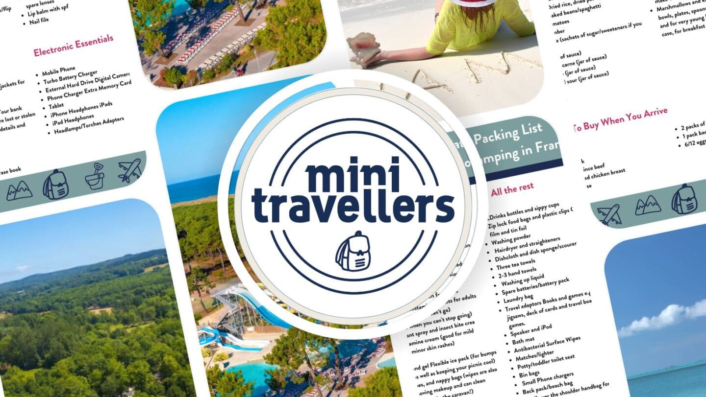 Get our Free Printable Packing Guide for Eurocamp