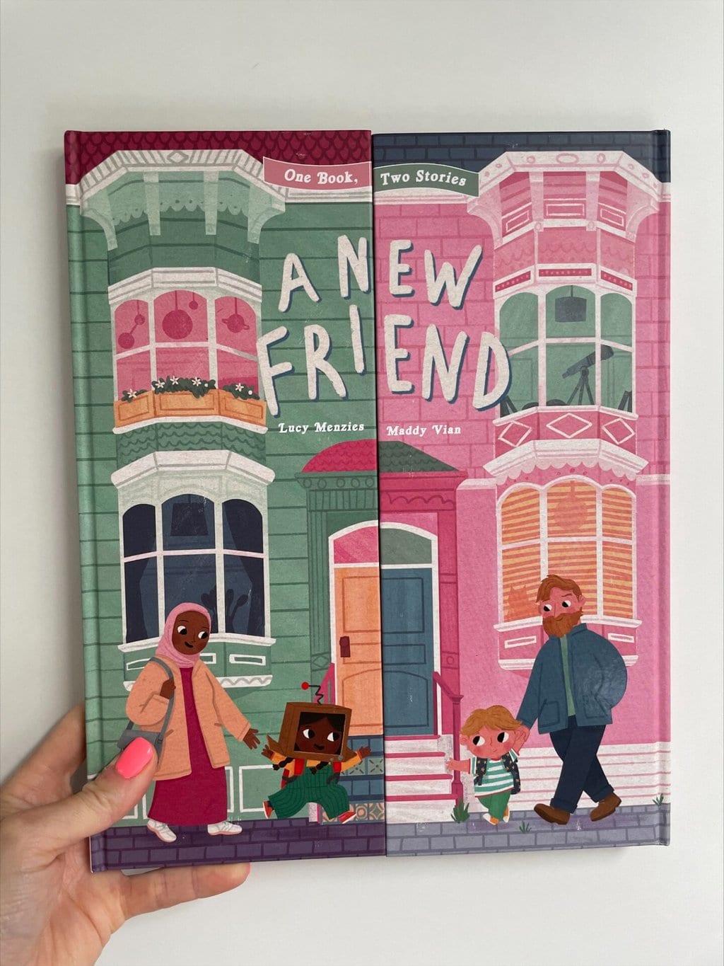 A New Friend – Lucy Menzies (author), Maddy Vian (illustrator), Frances Lincoln Children’s Books (imprint of Quarto) (publisher)