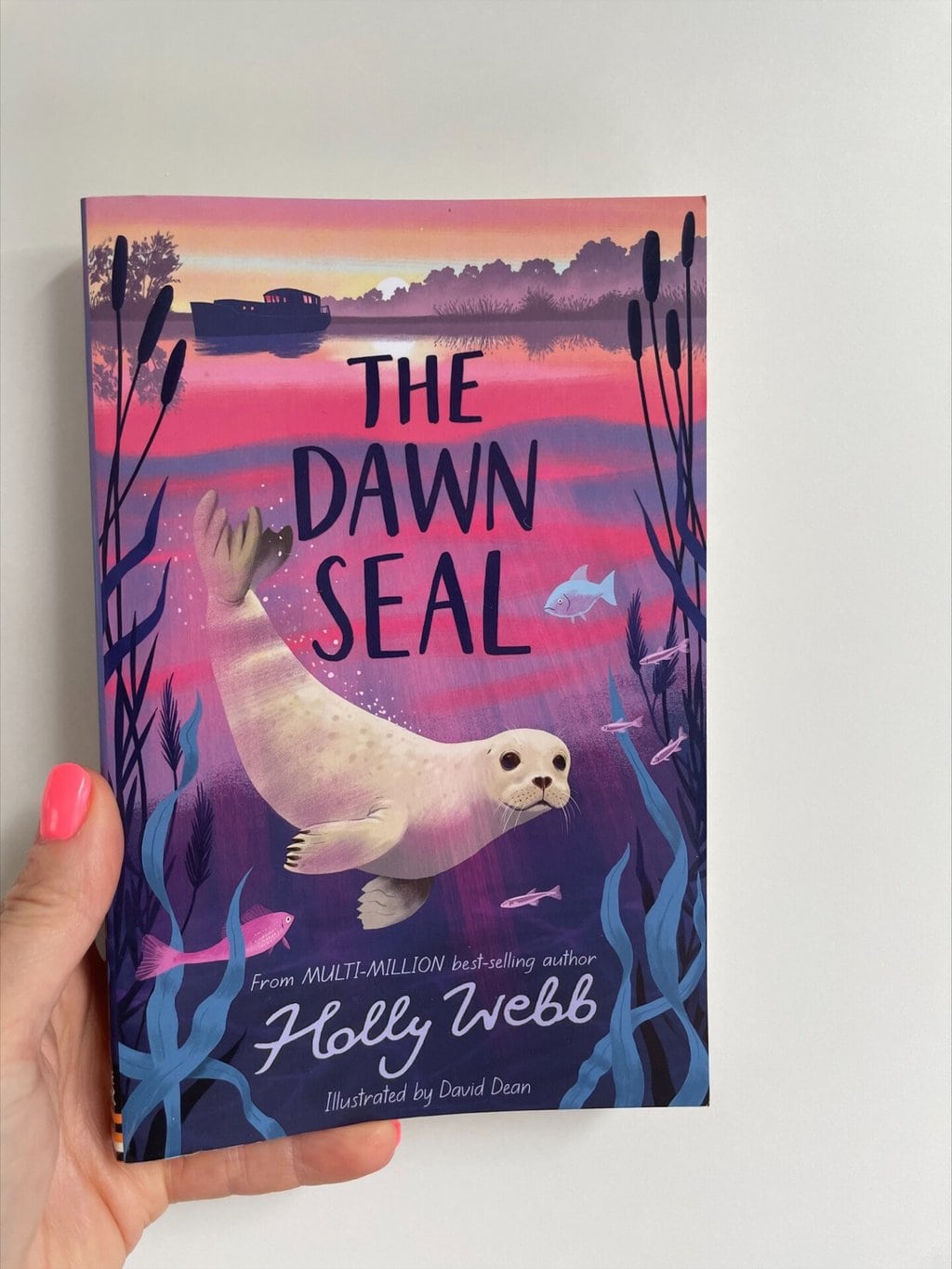 The Dawn seal – Holly Webb (author), David Dean (illustrator), Stripes Publishing Limited (imprint of Little Tiger) (publisher)