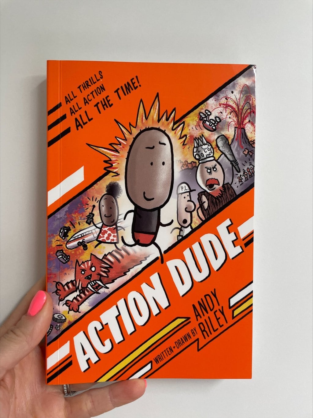 Action Dude- Andy Riley (author and illustrator), Welbeck Flame (publisher)