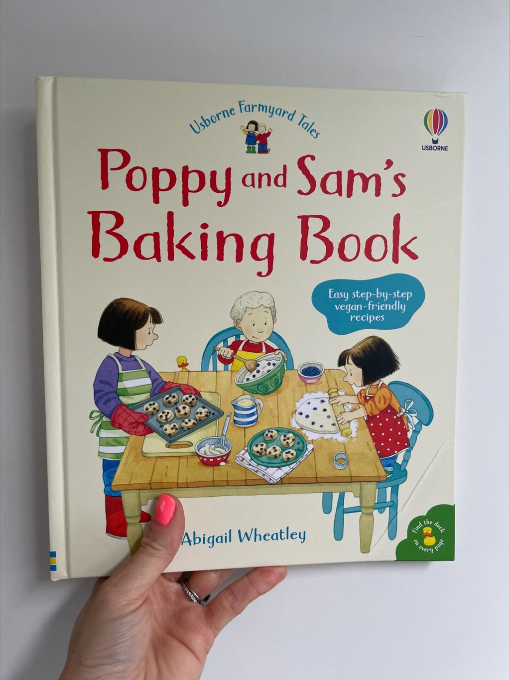 Poppy and Sam’s Baking Book-Abigail Wheatley (author), Simon Taylor Kielty (illustrator), Usborne publishing Limited (publisher)