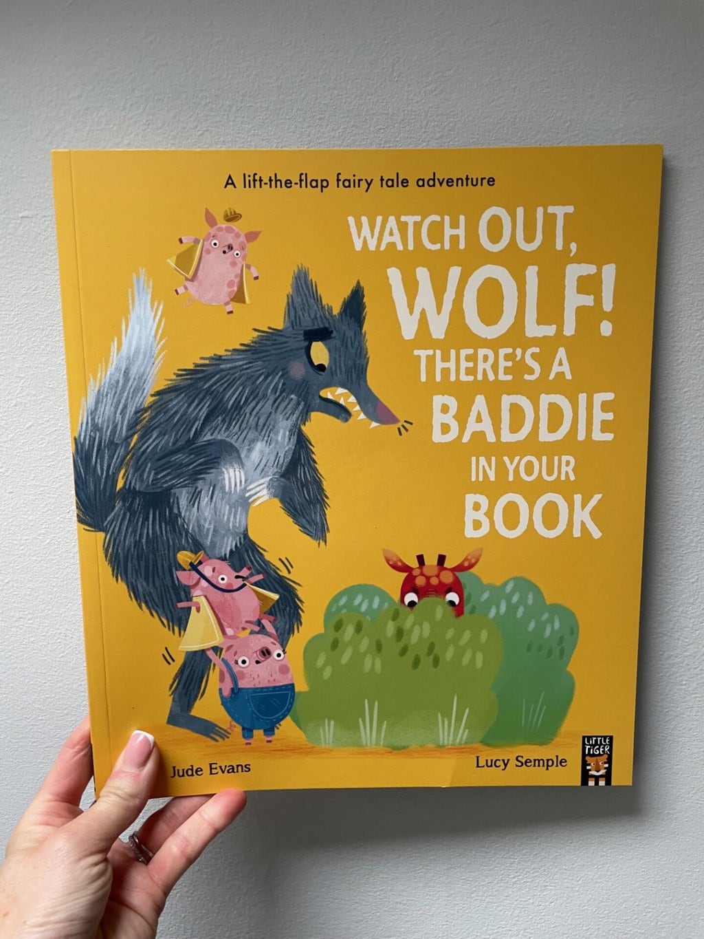 Watch out, Wolf! There’s a Baddie in your Book