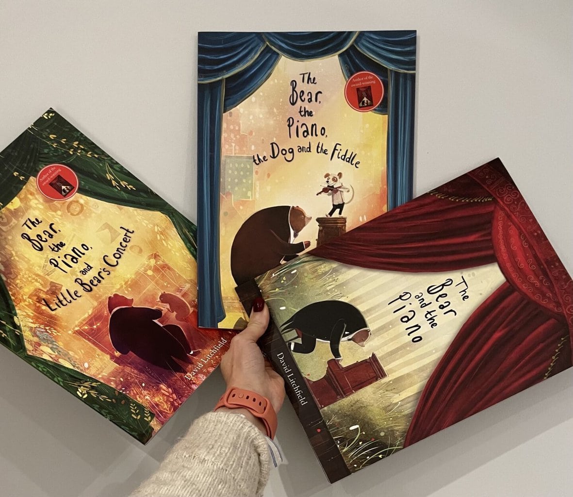 The Bear and the Piano; The Bear, the Piano, the Dog and the Fiddle; and The Bear, the Piano and Little Bear’s Concert - Trilogy of Books