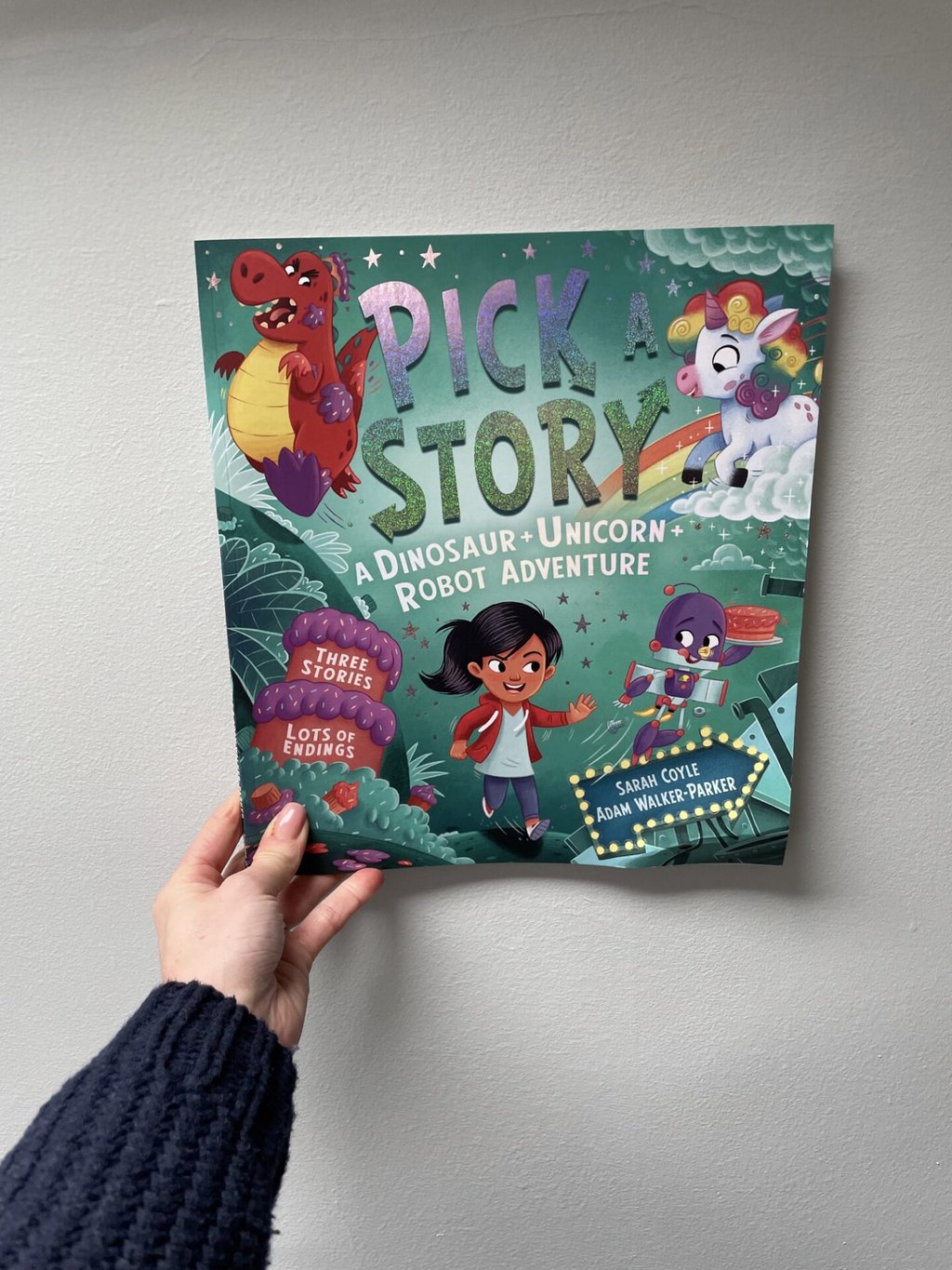 Pick a Story – A Dinosaur and Unicorn and Robot Adventure