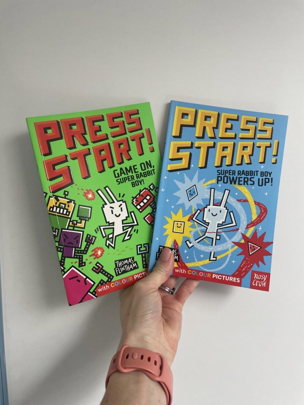 Press Start! – Game On, Super Rabbit Boy! and Super Rabbit Boy Powers Up! –