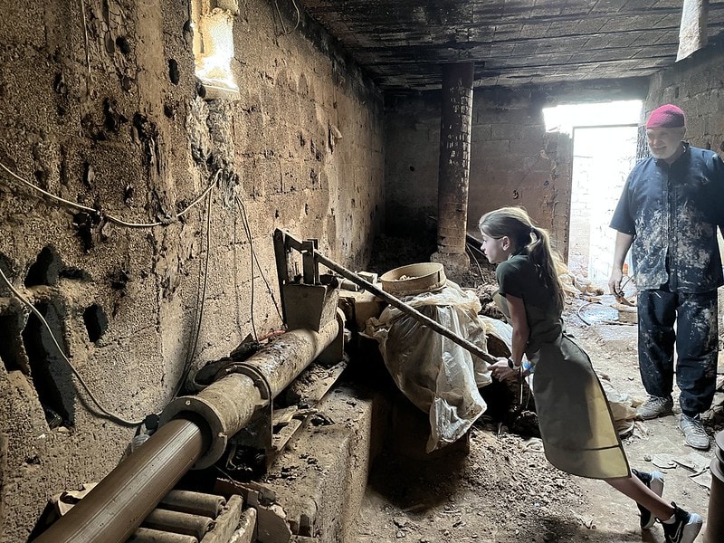 Pottery Workshop in Marrakech with Kids