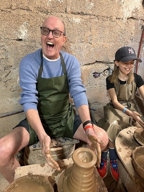 Pottery Workshop in Marrakech with Kids