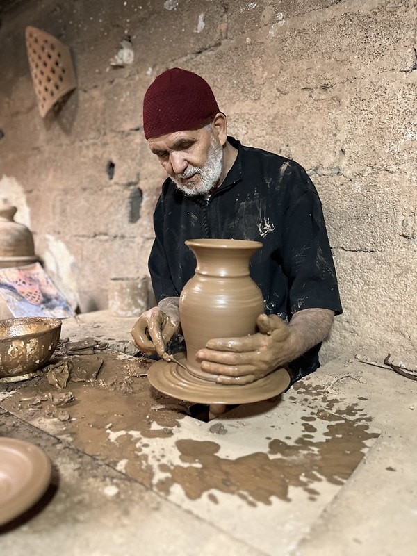 Pottery Workshop in Marrakech with Kids