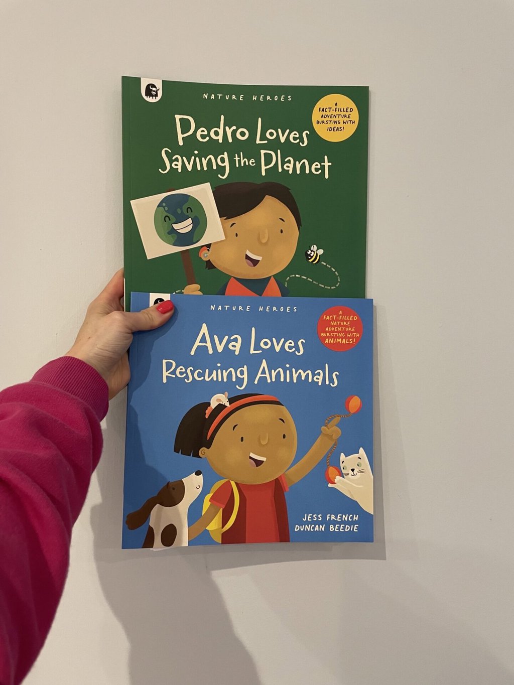 Ava Loves Rescuing Animals/ Pedro Loves Saving the Planet