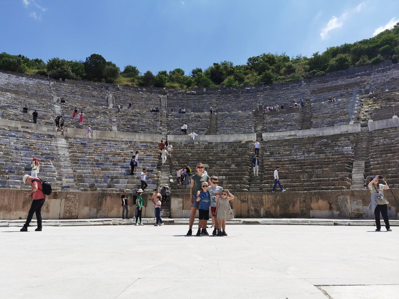 Tour of Ephesus with kids