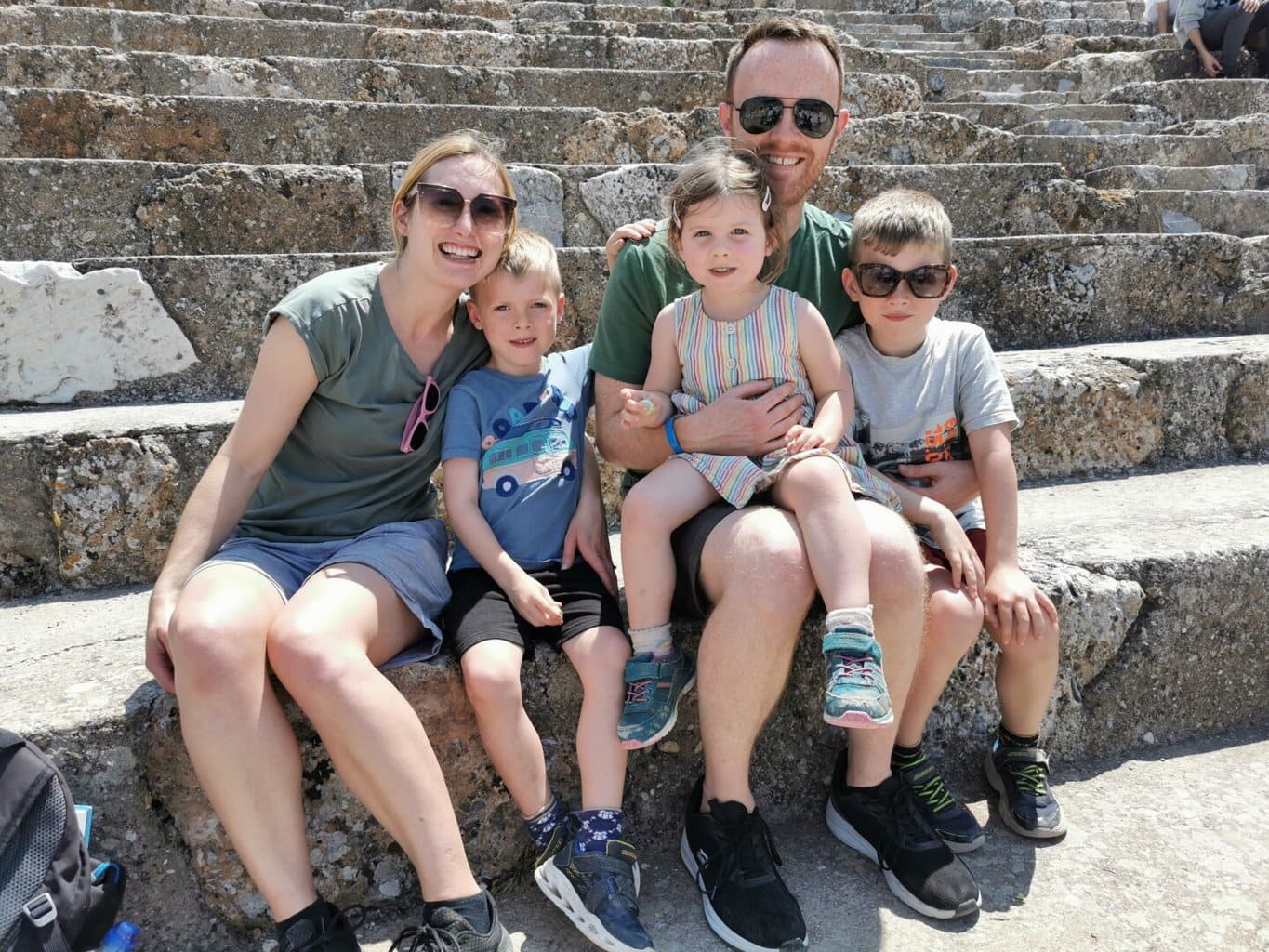 Tour of Ephesus with kids