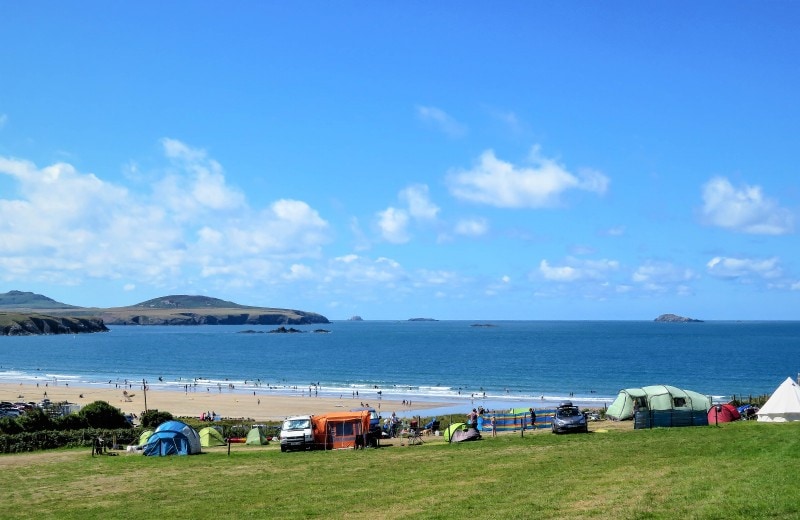 Whitesands Camping- Campsites in Wales
