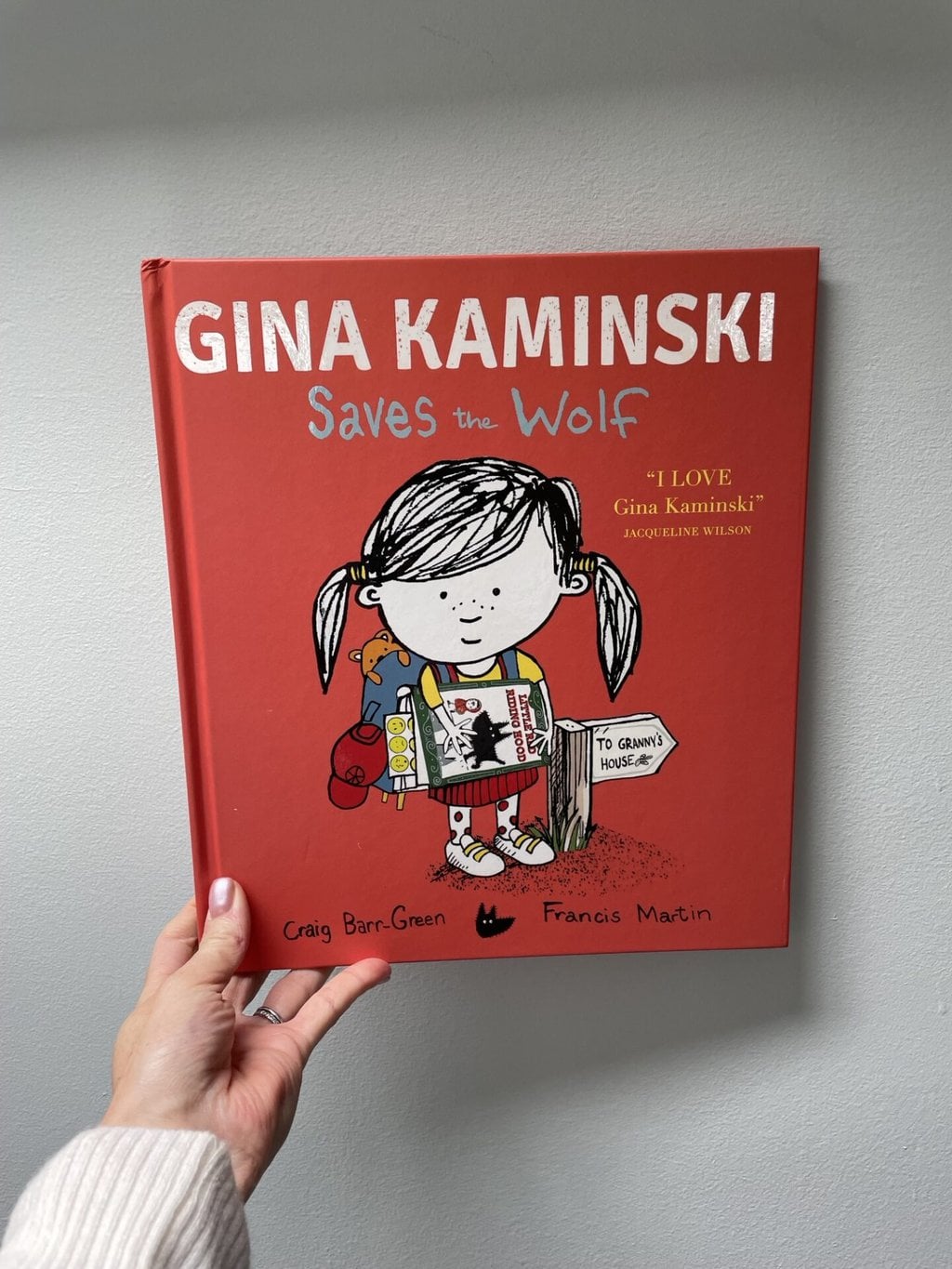 Gina Kaminski Saves a Wolf - Craig Barr-Green