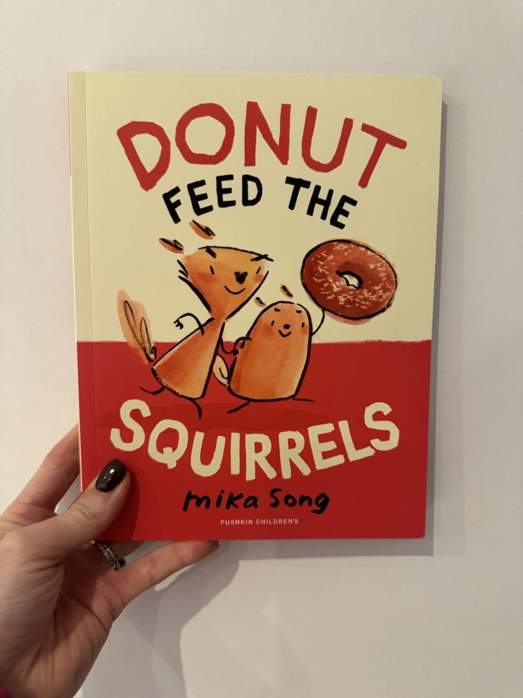 Donut feed the Squirrels