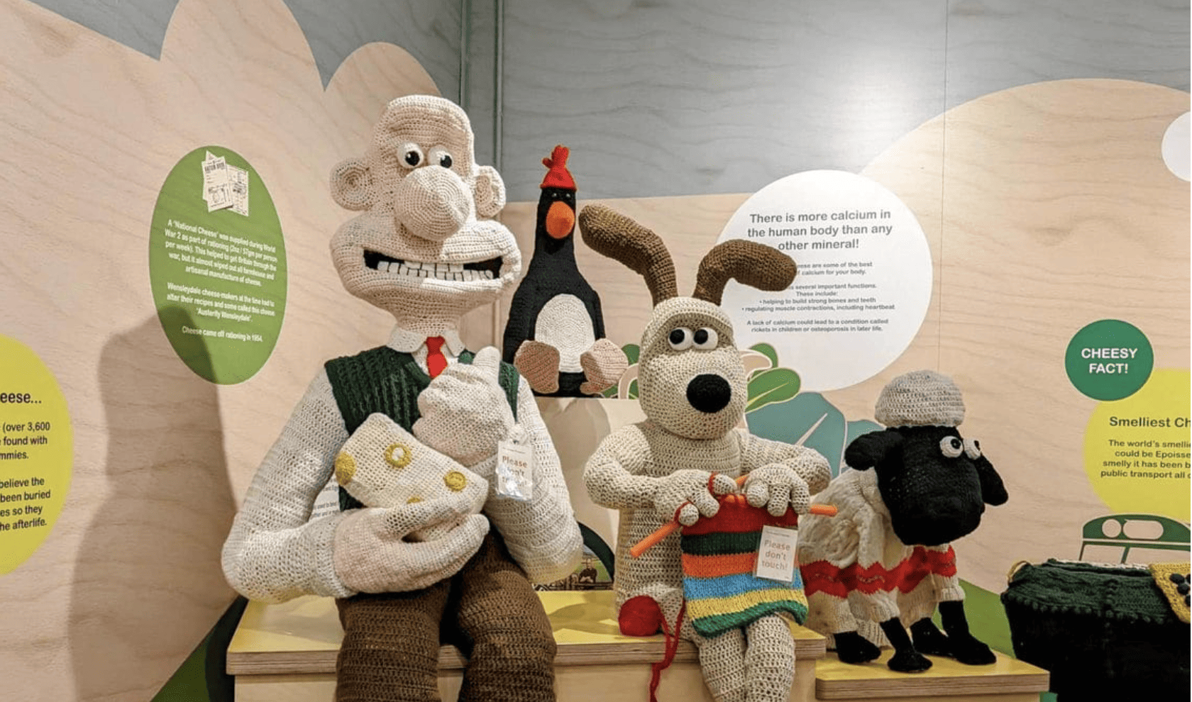 at Wensleydale Creamery