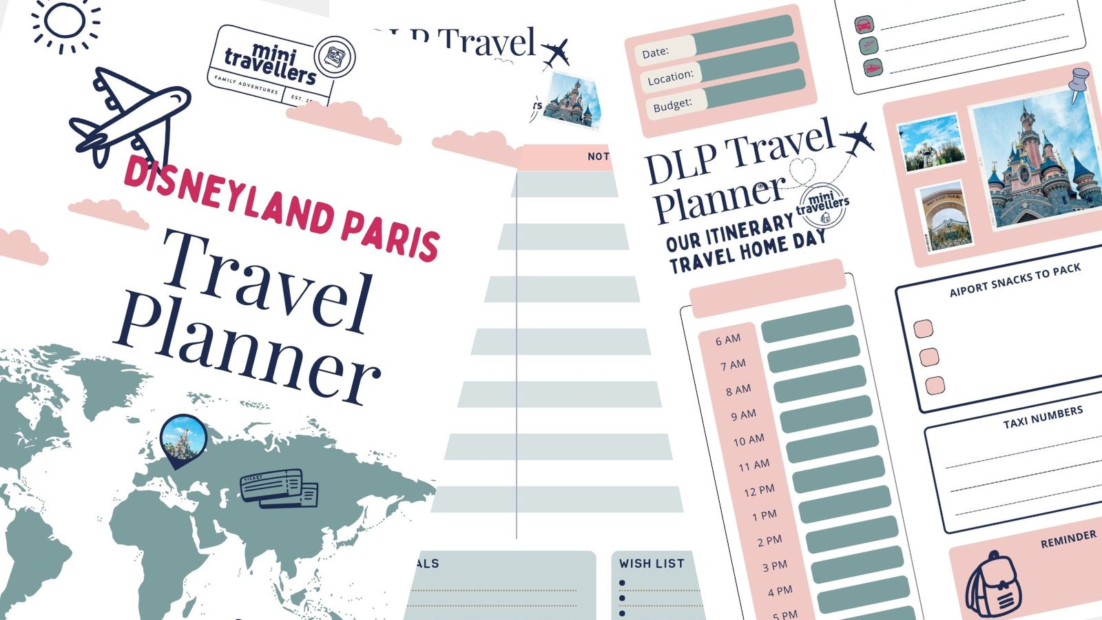 Free Printable Disneyland Paris Trip Planner Mini Travellers Family free-printable-disneyland-paris-trip-planner-mini-travellers-family