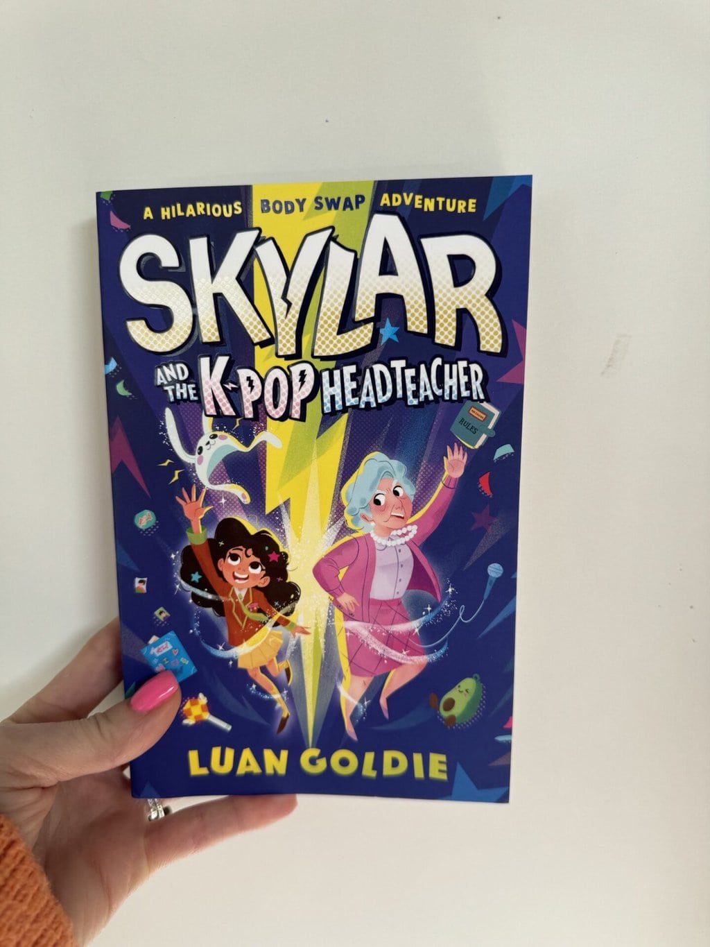 Skylar and the K-Pop Headteacher