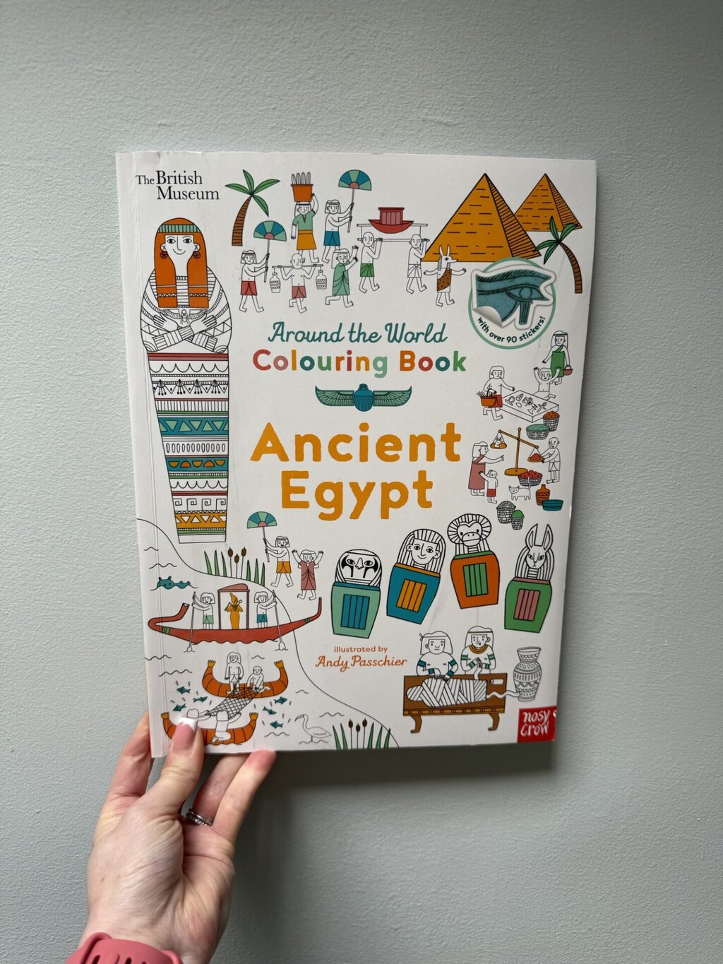 Around the World Colouring Book - Ancient Egypt