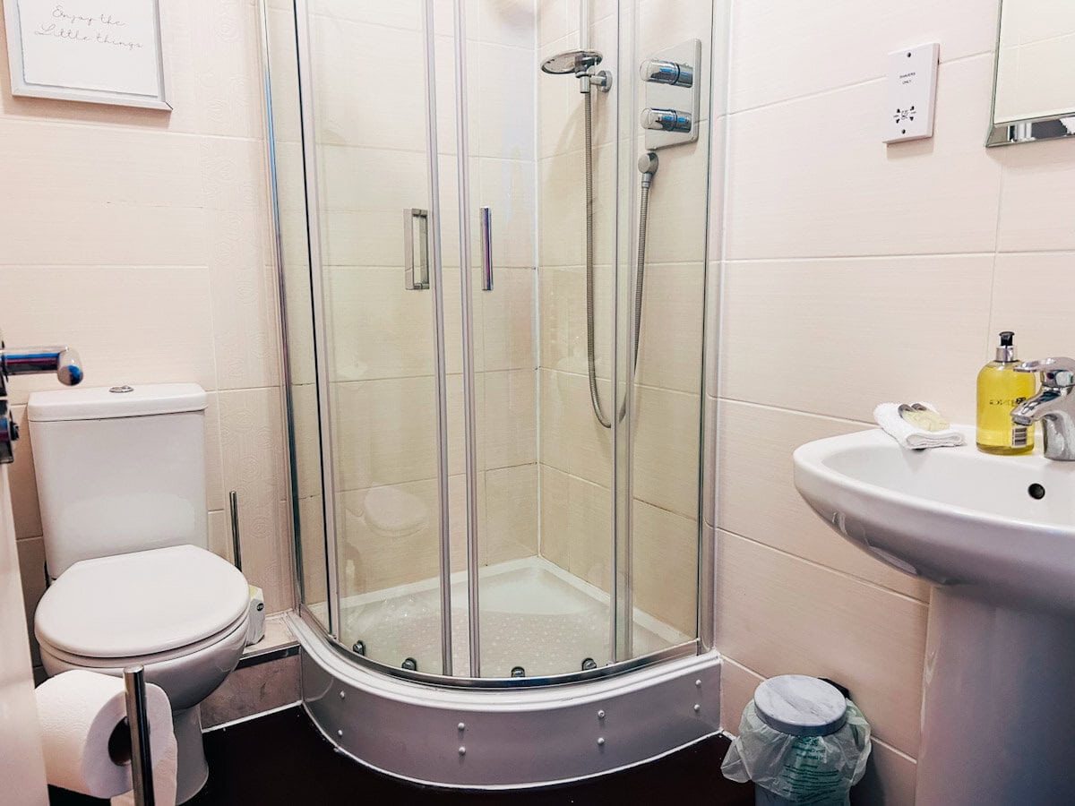 Bathroom was a bit dated