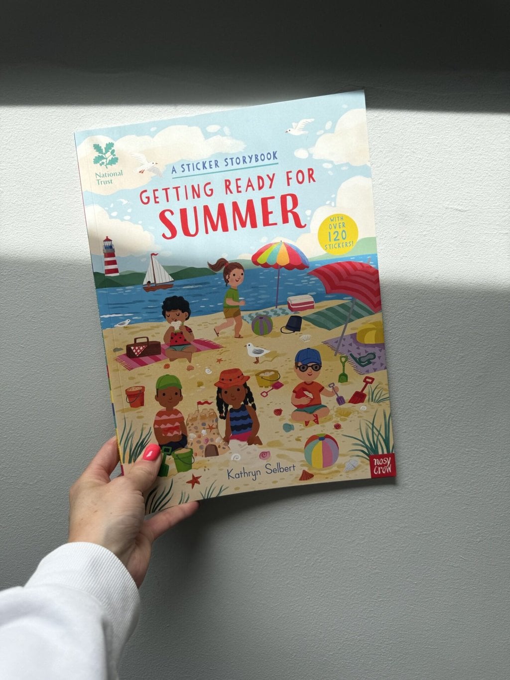 Getting Ready for Summer - A Sticker Storybook