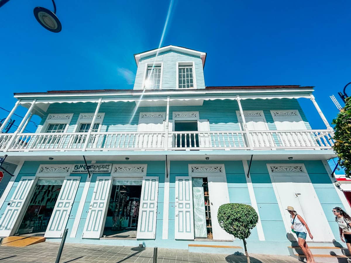 Town Square Peurto Plata Dominican Republic Port