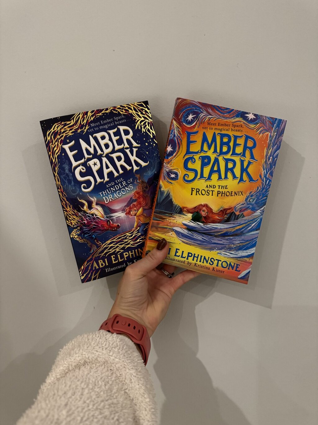 Ember Spark and the Thunder of Dragons and Ember Spark and the Frost Phoenix