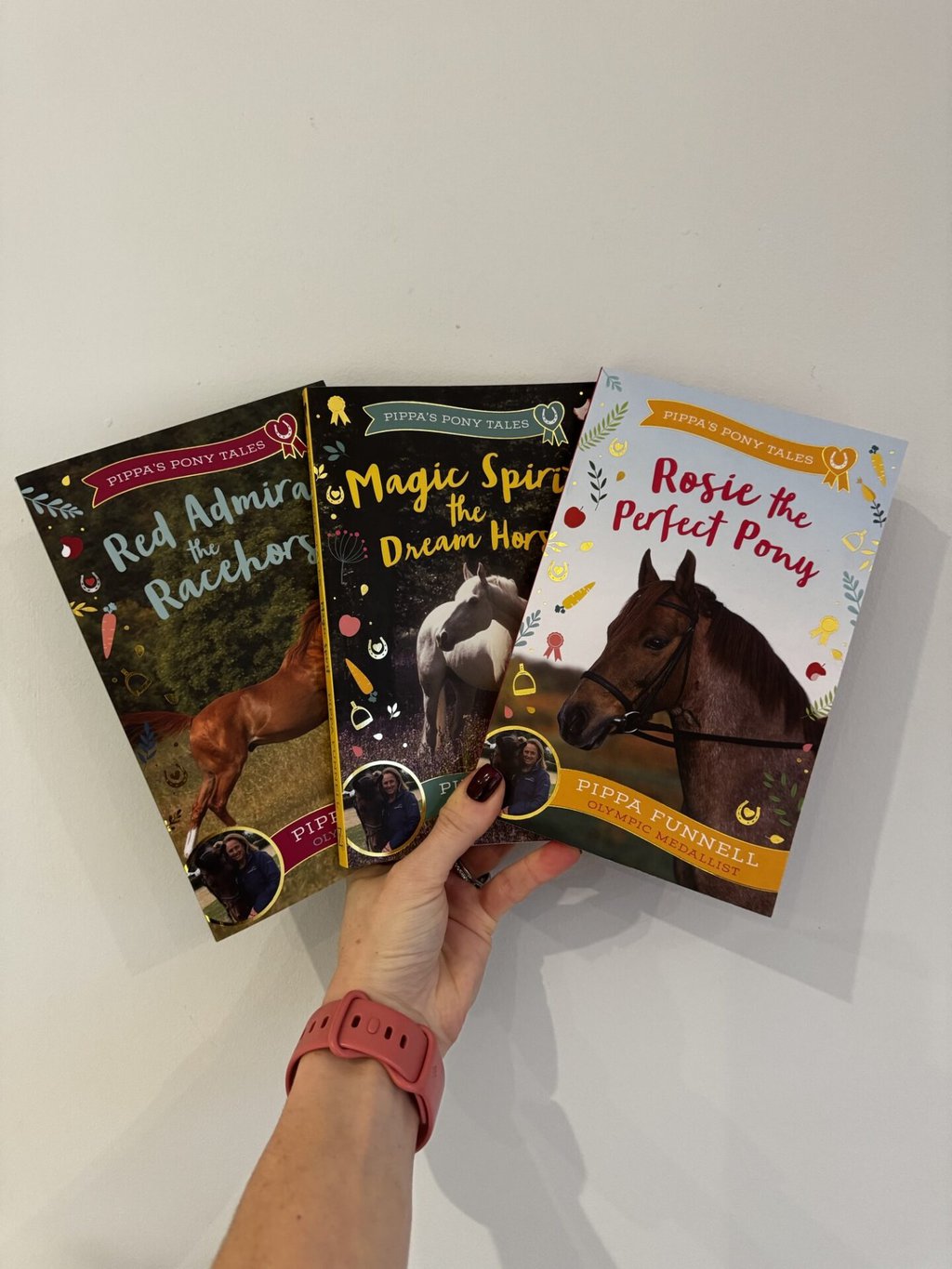Pippa’s Pony Tales - Rosie the Perfect Pony, Red Admiral the Racehorse and Magic Spirit and the Dream Horse